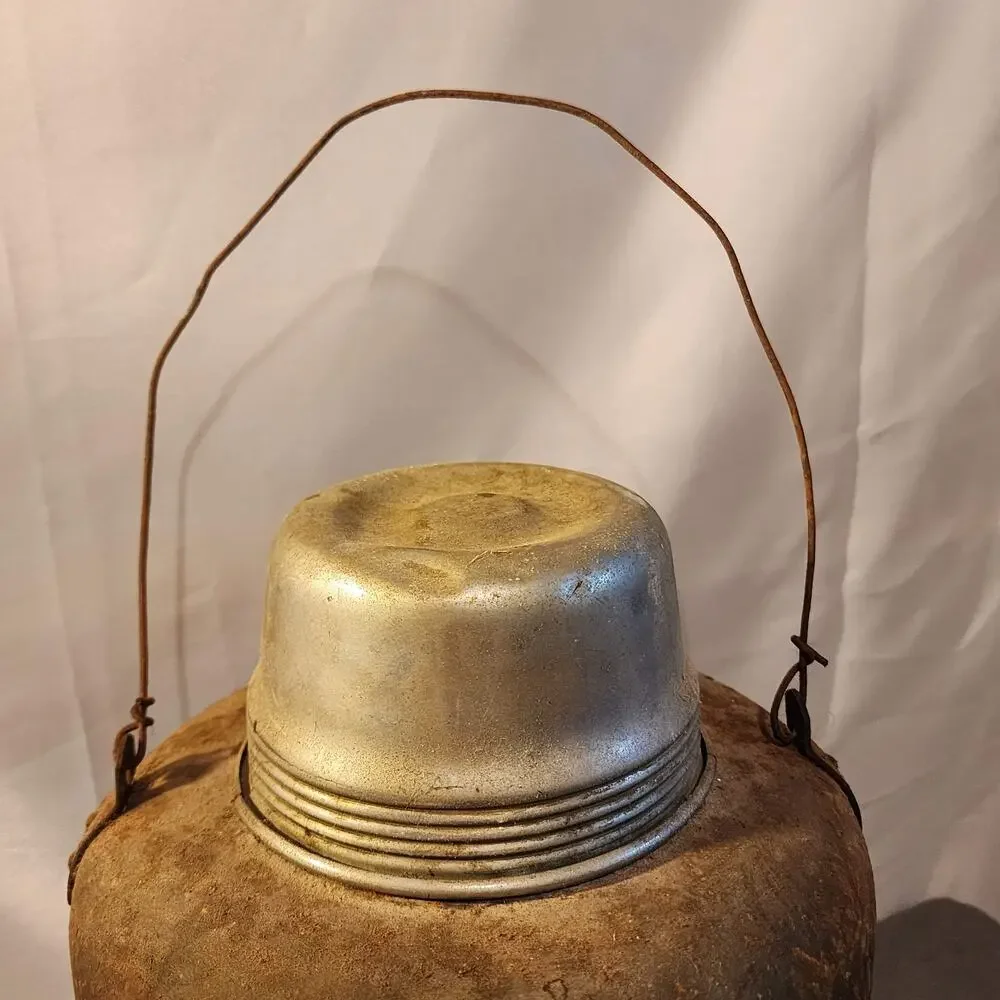 Vintage WW2 Era Stanley Thermos Jug w/ Spigot Military 14 x 8.75